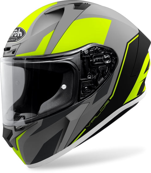 CASCO AIROH HELMET VALOR WINGS YELLOW MA